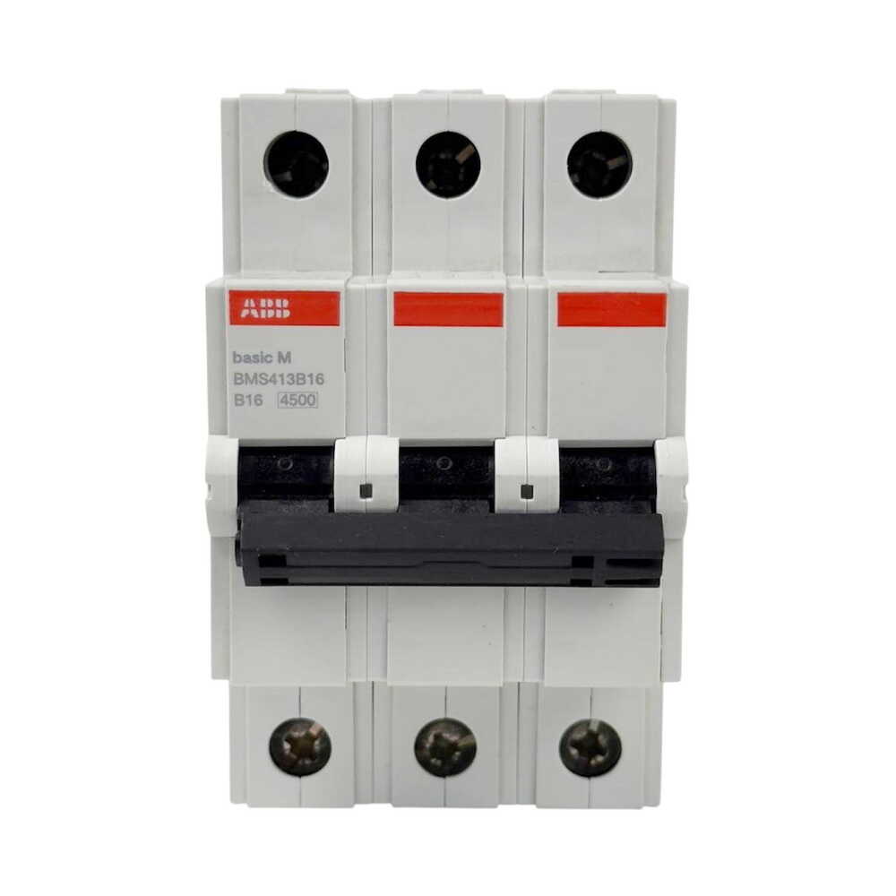 Автоматический выключатель ABB basic M 3P B16 ( 2CDS643041R0165 )